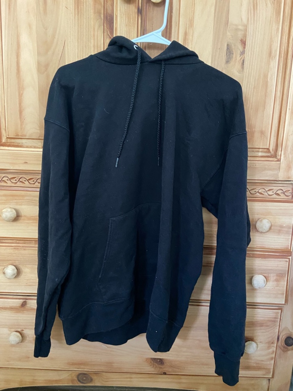 Black hoodie